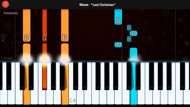 Wham - "Last Christmas" Piano Tutorial - Chords - How To Play - Cover смотреть онлайн