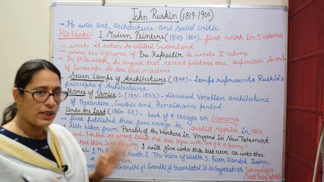 John Ruskin Complete Video |Biography |Unto This Last |Modern Painters |Seven Lamps of Architecture смотреть онлайн