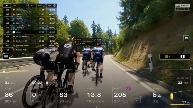 BKOOL | Ride with Mikel Landa смотреть онлайн