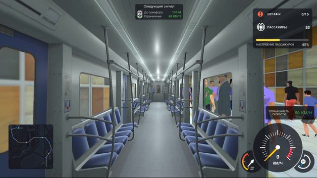 Поездка в роли машиниста на 81-760 "ОКА" В Subway Simulator 3D смотреть онлайн