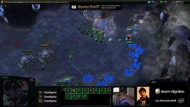 Starcraft 2 : Select - 2 Rax Bunker Rush Vs Protoss смотреть онлайн