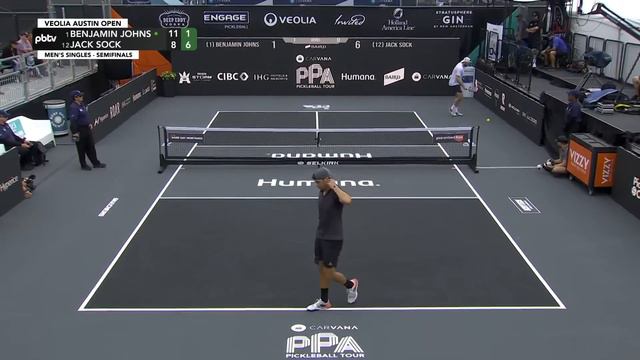 Ben Johns vs Jack Sock at the Veolia Austin Open смотреть онлайн