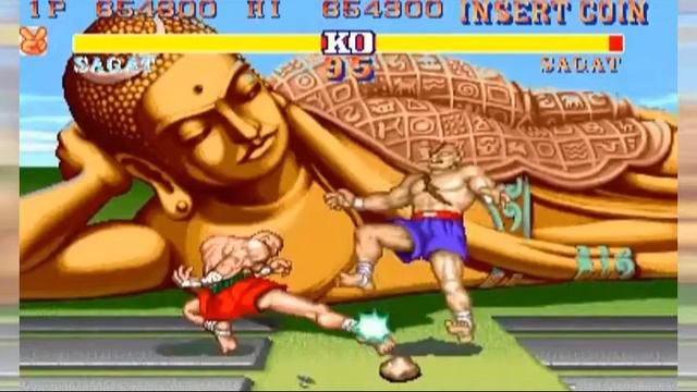 Street Fighter 30th Coll. (PC) Street Fighter II' Championship Edition Sagat Longplay & All Ending