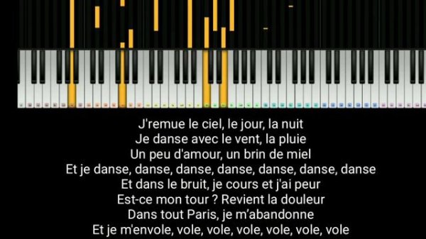 derniere danse karaoke lower key