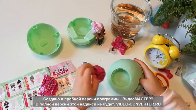 Кукла ЛОЛ (LОL surprise) настоящая оригинал. шар с сюрпризом видео для девочек. канал Анабель смотреть онлайн