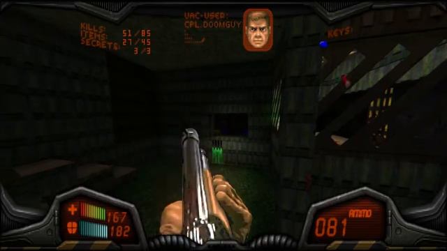 [PC] The Ultimate Doom (Smooth Doom 170121) - E1M4 (Command Control) - Ultra Violence -fast смотреть онлайн