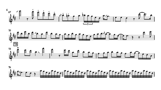 "Backstep" - Eric Marienthal - 🎷 Alto Sax Transcription 🎷 смотреть онлайн
