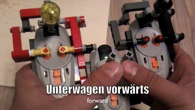 Lego Excavator 8043 Joystick Tutorial смотреть онлайн