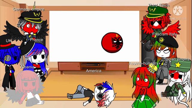 countryhuman react to ww1 & ww2 in italy portrayed by memes ( Gacha club ) смотреть онлайн