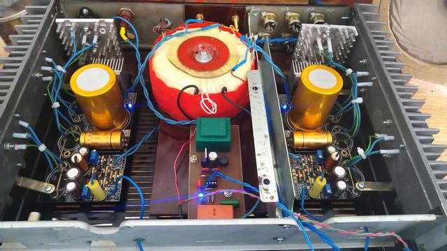 JLH 1969 на платах Ayima из алиэкспресс. двойное моно. смотреть онлайн