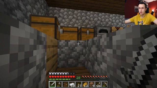 АЛМАЗЫ В MINECRAFT ВОДНОМ МИРЕ (Серия 3) смотреть онлайн