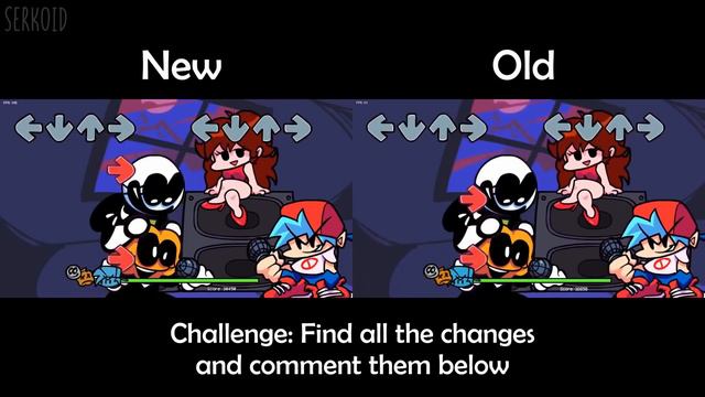 SPOOKEEZ: New VS Old | FNF WEEK 7 UPDATE смотреть онлайн