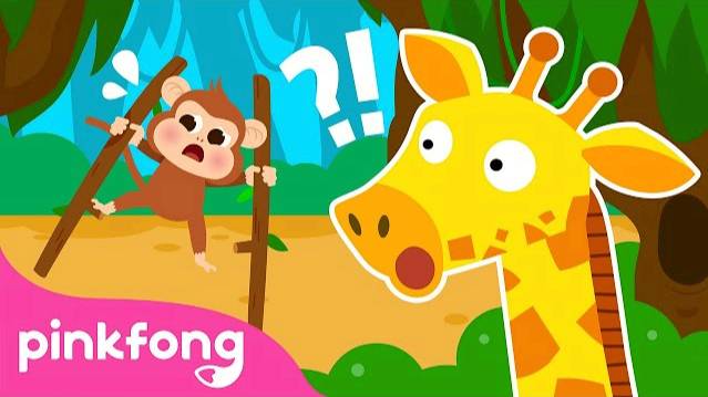 Monkey See, Monkey Do | Storytime with Pinkfong and Animal Friends | Cartoon | Pinkfong for Kids смотреть онлайн