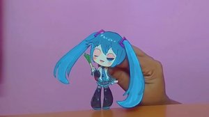 ❤️ DIY Hatsune Miku - Paper Puppet || Paper Doll