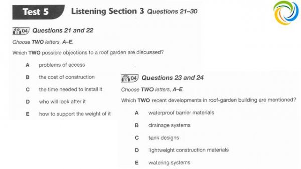 IELTS Trainer 1 - Six Practice Tests | Listening Test 5