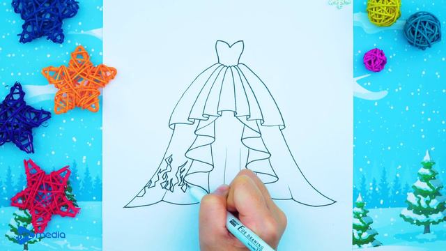 Paper Dolls Dress Up - Costumes Girl on Fire vs Icy Girl Challenge Dress Handmade - Fairy Tales #92 смотреть онлайн