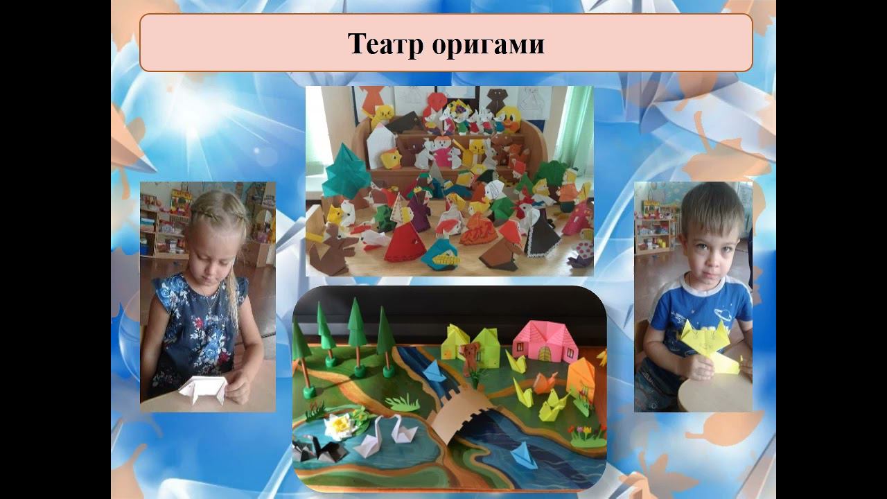 Формирование коммуникативных способностей через театрализованную деятельность (театр оригами) смотреть онлайн