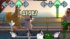 Friday Night Funkin': OH GOD NO (Peter vs Brian & Giant Chicken) Family Guy Mix