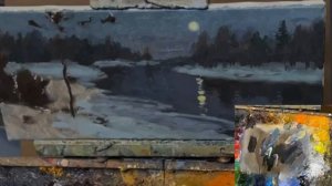 Зимний пейзаж (Брусилов)