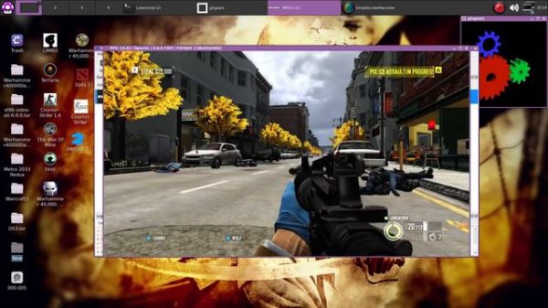 RPCS3 on PlayStation 4. Emulator PS3. Linux PS4