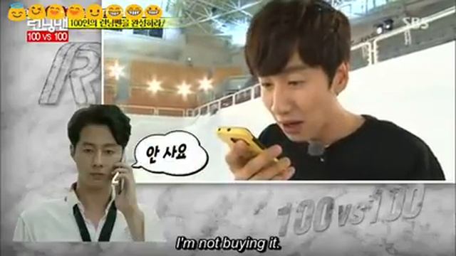 Jo In Sung tricked Kwang Soo @ Running Man Ep 271 смотреть онлайн