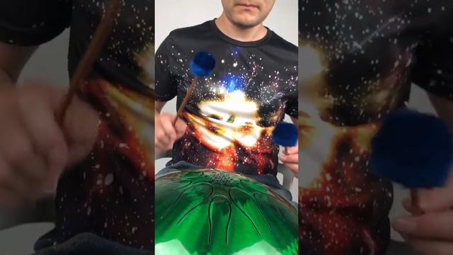 Волшебное звучание ГЛЮКОФОНА под БИТ! Dzen Drum "Изумруд" 10 нот. Легкость, позитив и счастье! смотреть онлайн