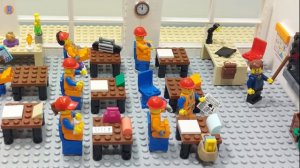 LEGO FLOOD CITY - Full ACTION Disaster - DAM Collapse - ep 55
