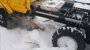 Lego Ural 4320 6x6 in snow