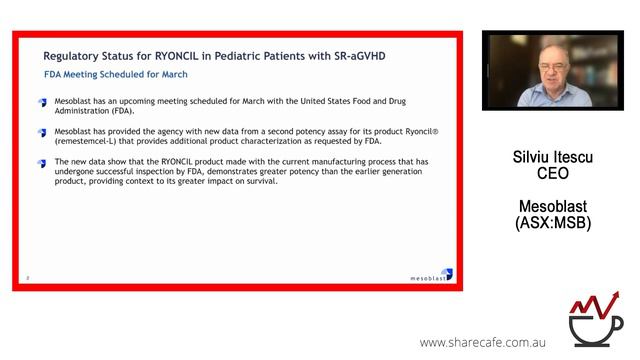 Mesoblast (ASX:MSB) - Webinar Presentation смотреть онлайн