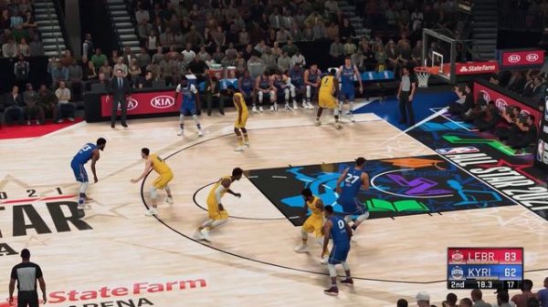 NBA 2021 all star game - Team Lebron vs Team Durant