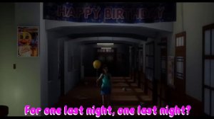 FNAF CHICA SONG «Last Night of Your Life» (ANIMATED II)