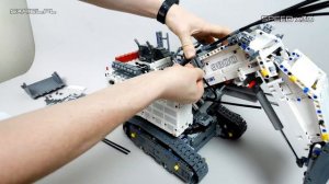 LEGO Technic 42100: Liebherr R 9800: Hands-on Review, Speed Build & Parts List [4K]