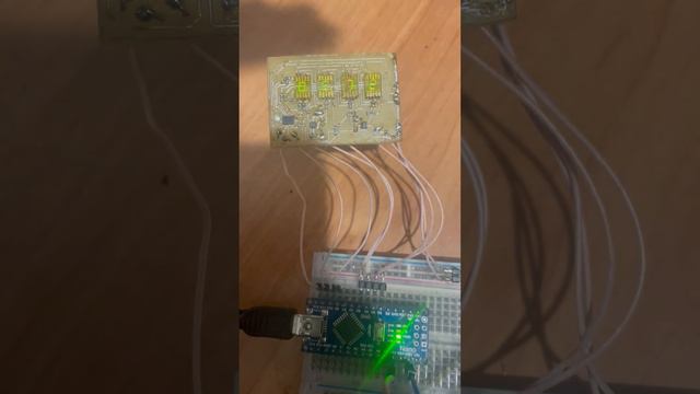 7 segment indicator ALS314 with 74HC595 controlling смотреть онлайн