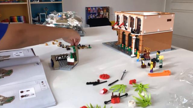 LEGO 10297 Boutique hotel Modular Building collection Build&review смотреть онлайн