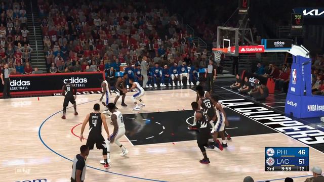 Los Angeles Clippers v Philadelphia 76ers | MyLeague, Season 2 | 15.3.24 | NBA 2K23 смотреть онлайн