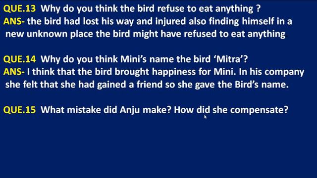 GENERAL ENGLISH CLASS 12 MP BOARD LESSON 2 A FRIEND CAME FROM SKY смотреть онлайн