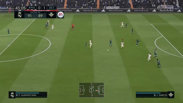 FIFA 19: Real Madrid vs Real Betis смотреть онлайн