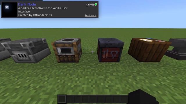 Dark UI for MCPE 1.20.62 | Dark UI resource pack for MInecraft Bedrock Edition смотреть онлайн