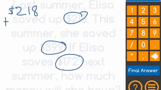 [3.NBT.2-1.0] Fluent Add/Sub - Common Core Standard - Word Problem смотреть онлайн