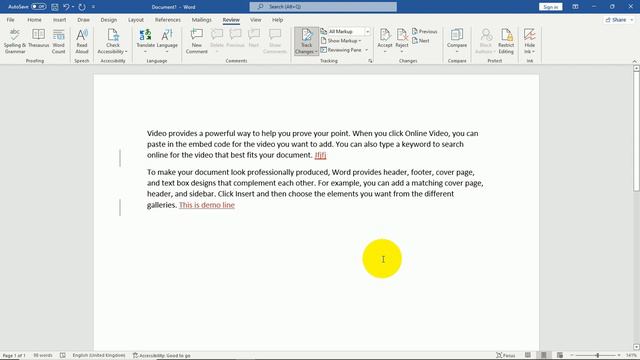 Complete Microsoft Word Tutorial - Review Menu/Tab In Word Hindi смотреть онлайн