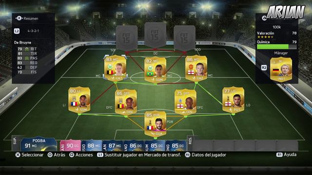 FIFA 15 | REUS DC! EQUIPAZO BRUTAL 100K!! смотреть онлайн