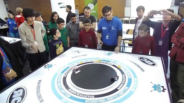 Robochallenge 2017. mini sumo kids. Eliminations. смотреть онлайн