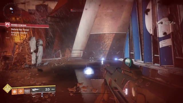 ZAVALA DIES IN HOMECOMING MISSION - DESTINY 2 BETA смотреть онлайн