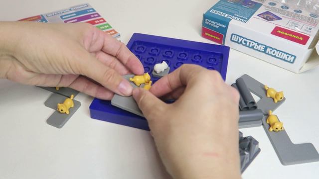 Логическая игра "Шустрые кошки" серия БондиЛогика, бренд Bondibon смотреть онлайн