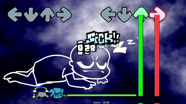 Friday Night Funkin' VS Baby Blue Brother Week 2 + Cutscenes & Ending (FNF Mod/Hard) (BF's Baby Bro смотреть онлайн