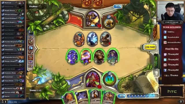 Hearthstone: Trump Cards - 220 - Lobbing Bombs at Fools - Part 1 (Rogue Arena) смотреть онлайн