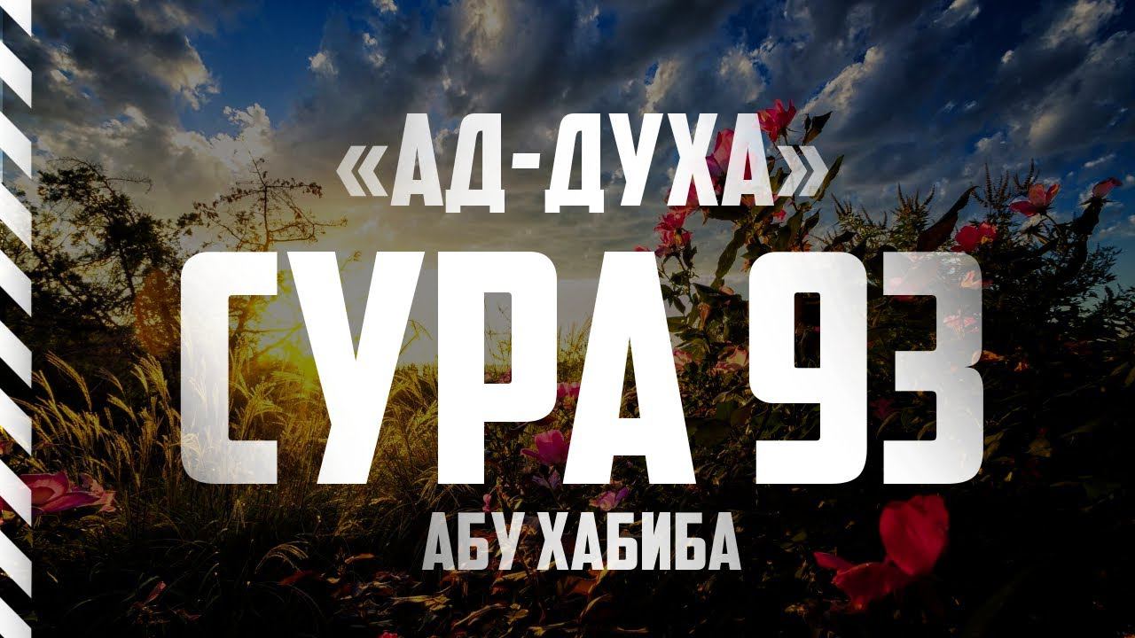 Сура 93 Ад-Духа Абу Хабиба смотреть онлайн