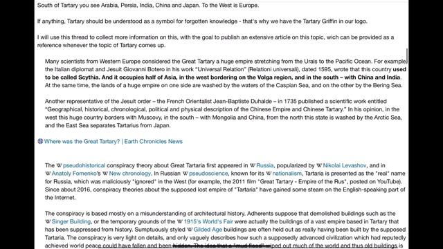 Tartaria is a myth and it didn’t exist смотреть онлайн