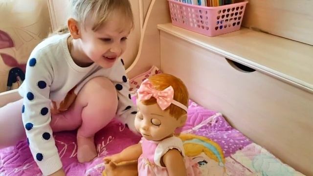 Живая кукла LuvaBella ВИДЕО ДЛЯ ДЕТЕЙ