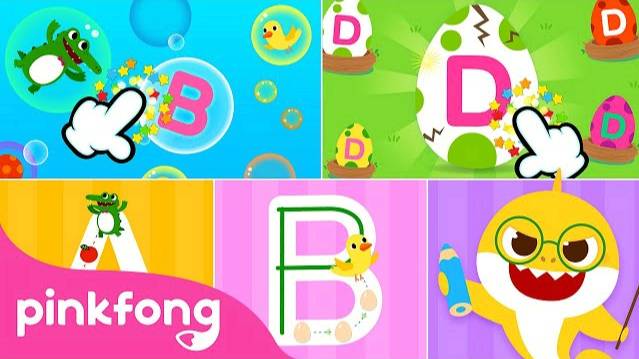 New Year Resolution: Mastering the Alphabet✏️⎜English Learning Game⎜Baby Shark ABC Phonics App смотреть онлайн